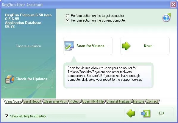 RegRun Security Suite Platinum-1rc5f6fu-Capturas de Pantalla