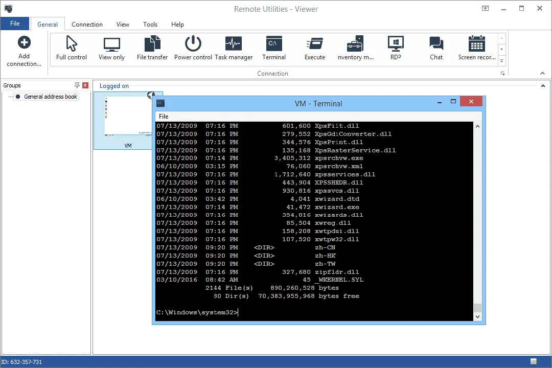 Remote Utilities Viewer-jaiwkh4c-Capturas de Pantalla