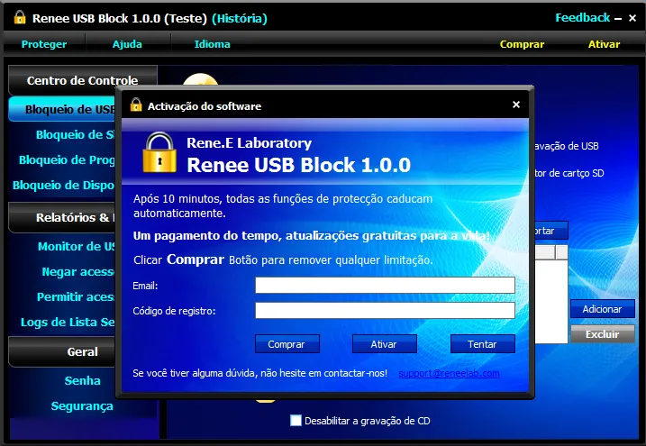 Renee USB Block-vtibvztr-Capturas de Pantalla