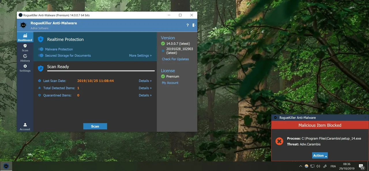 RogueKiller Anti Malware Premium-m344040x-Capturas de Pantalla
