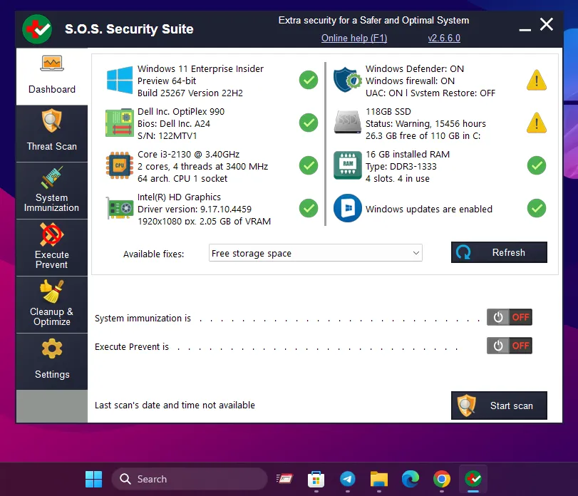 S.O.S Security Suite-dem6g2d8-Capturas de Pantalla