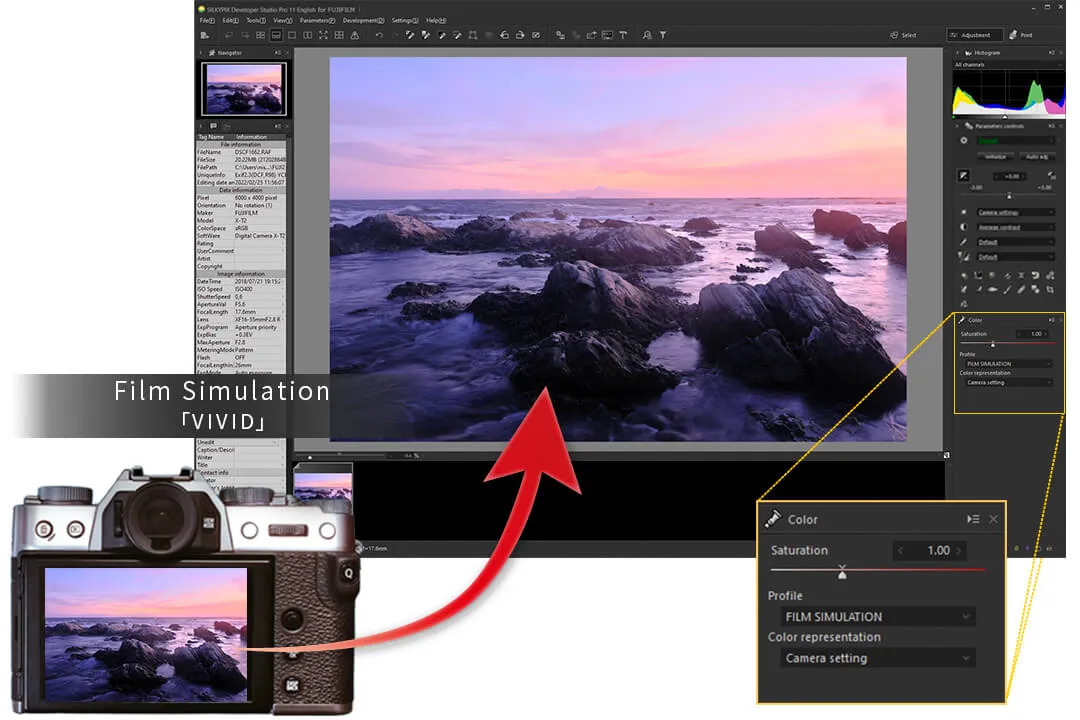 SILKYPIX Developer Studio Pro for FUJIFILM-y9ebpt7s-Capturas de Pantalla