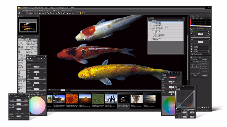 SILKYPIX Developer Studio Pro for Panasonic 11.3.13.0 Photo editing for Panasonic machines SILKYPIX Developer Studio Pro for Panasonic-97uj046w-Capturas de Pantalla