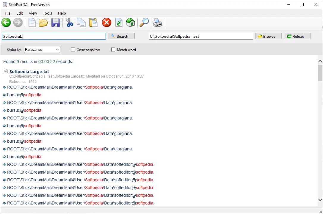 SeekFast -gumn2s0b-Capturas de Pantalla