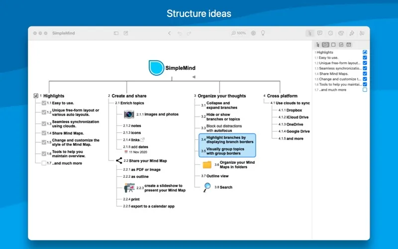 SimpleMind Desktop Pro-km30a6gp-Capturas de Pantalla