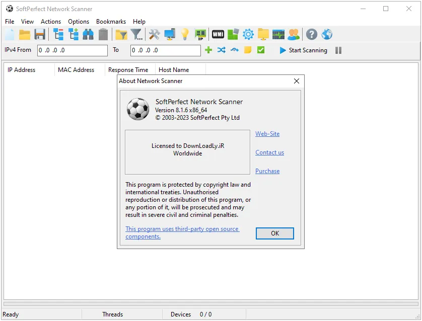 SoftPerfect Network Scanner-pnfzs7gy-Capturas de Pantalla