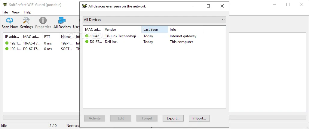 SoftPerfect WiFi Guard-a0guhmg1-Capturas de Pantalla