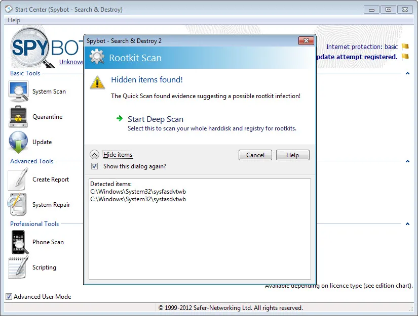 Spybot Search & Destroy-3djyjugh-Capturas de Pantalla