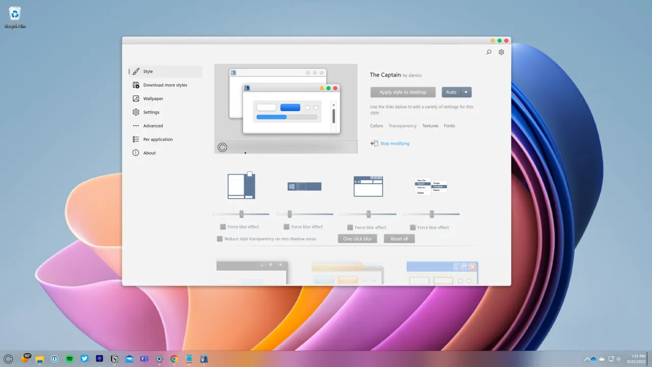 Stardock Windowblinds-c2b5zqe2-Capturas de Pantalla