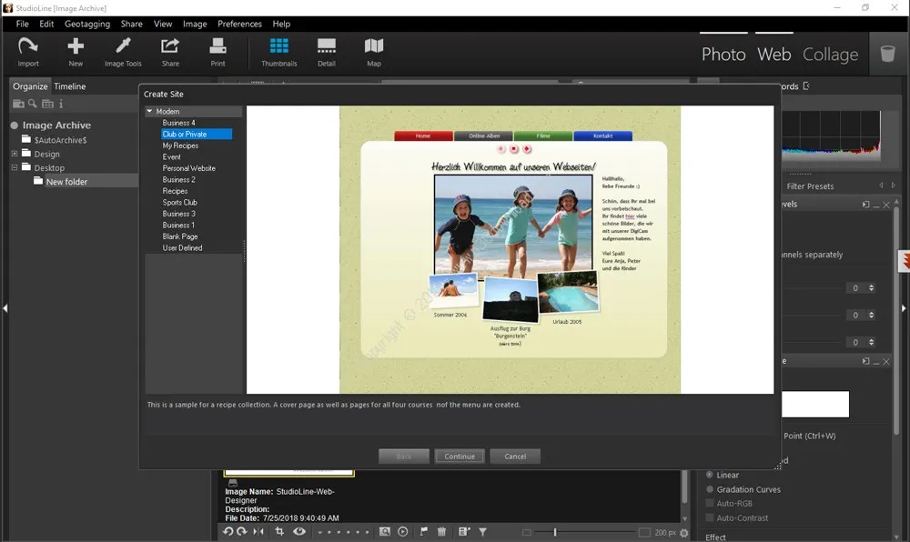 StudioLine Web Designer Pro-vj088p3a-Capturas de Pantalla