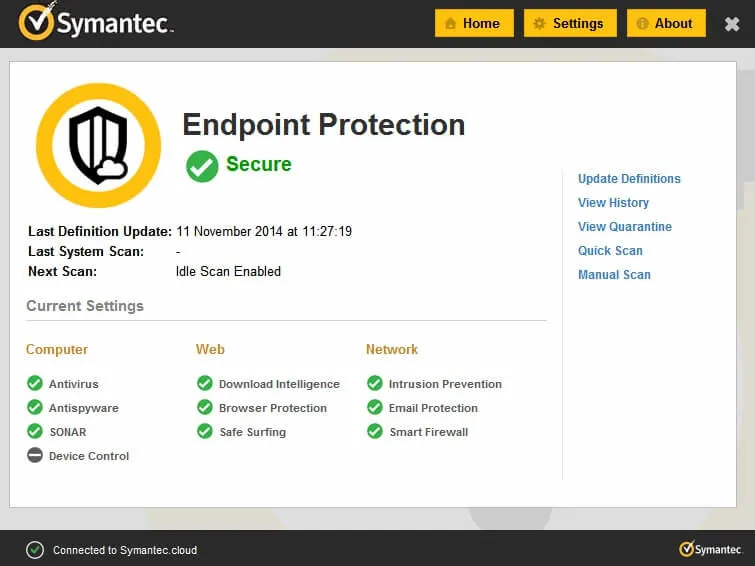 Symantec Endpoint Protection-elj630qp-Captura de Pantalla