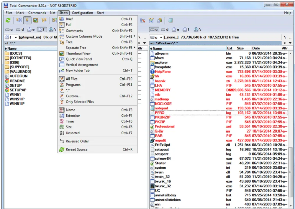 Total Commander - file manager-jgaqja2d-Captura de Pantalla