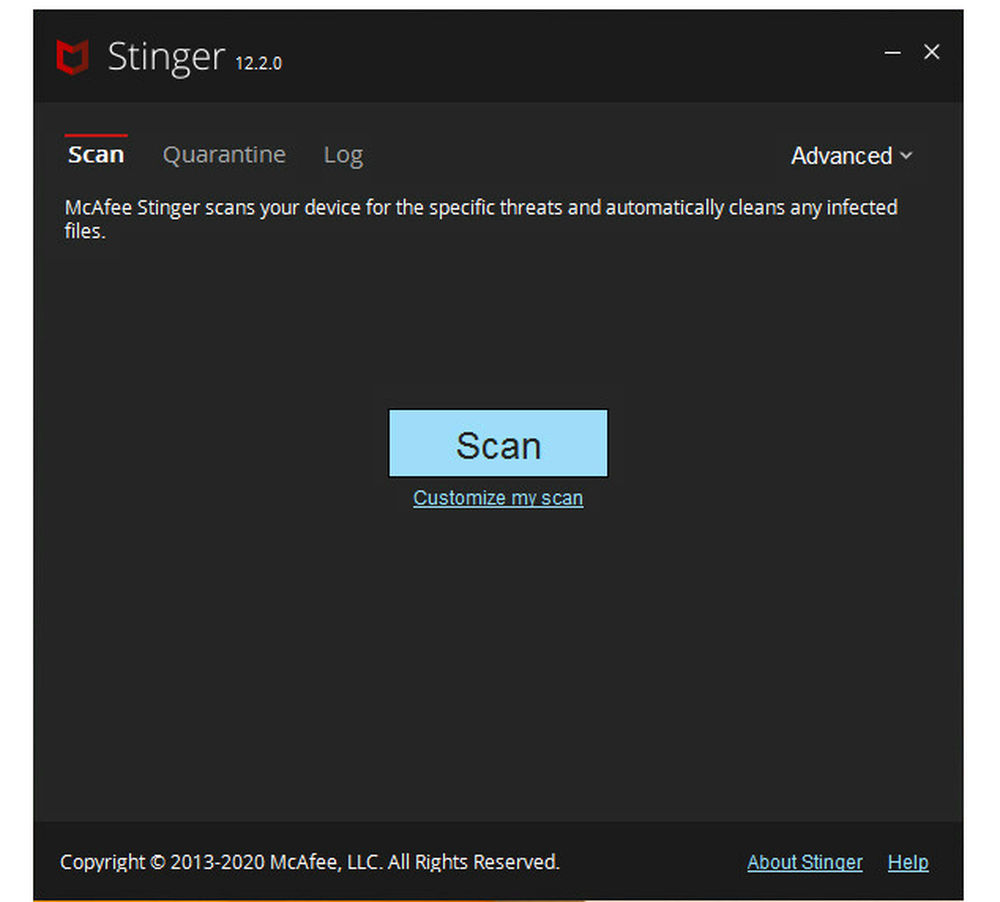 Trellix Stinger (McAfee Stinger)-8orofh2n-Captura de Pantalla