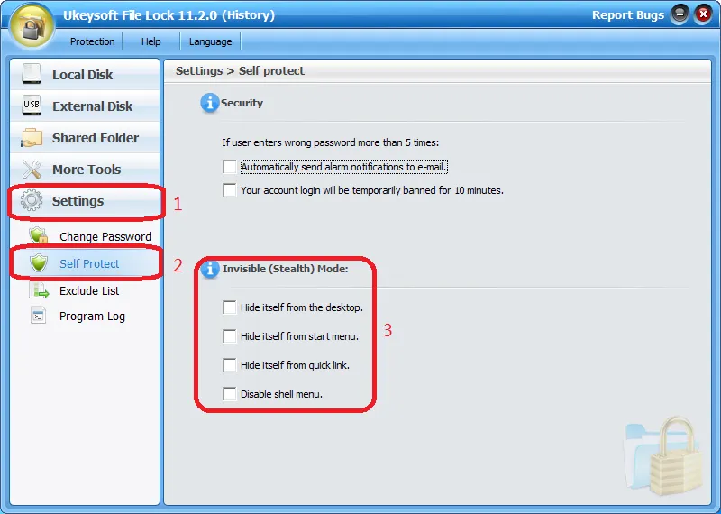 UkeySoft File Lock-oba4wqlp-Captura de Pantalla