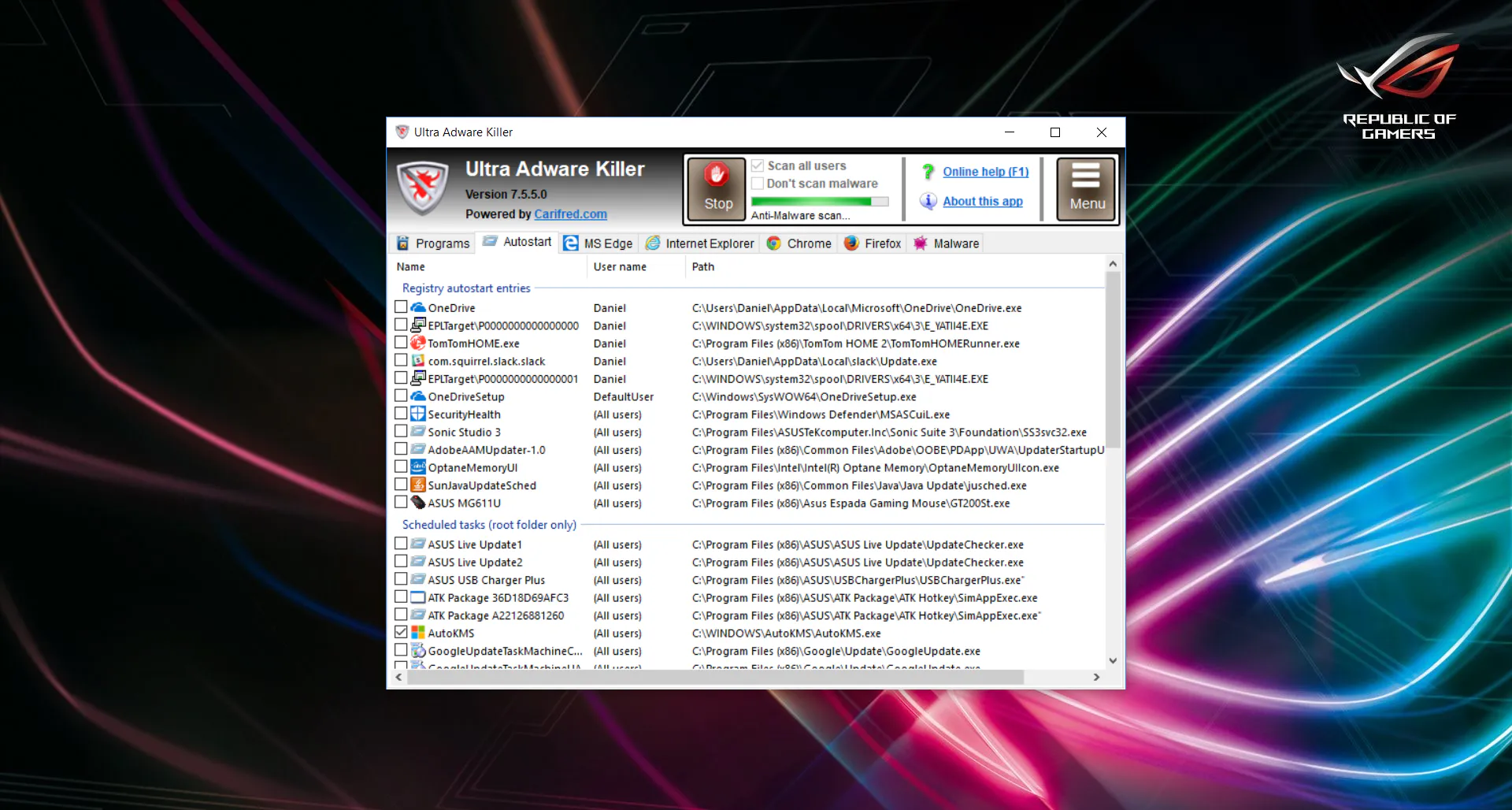 Ultra Adware Killer-7vges6vh-Captura de Pantalla