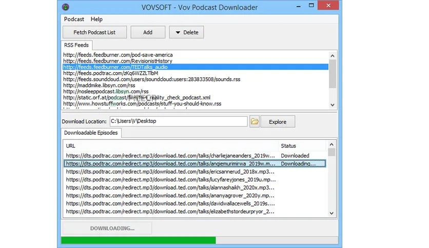 Vovsoft Podcast Downloader-7wuh6mqp-Captura de Pantalla