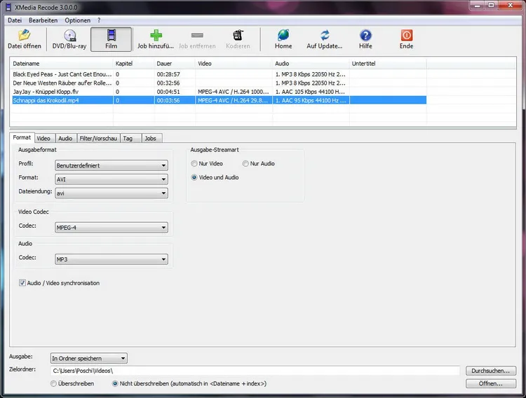 XMedia Recode-a4awrm6r-Capturas de Pantalla
