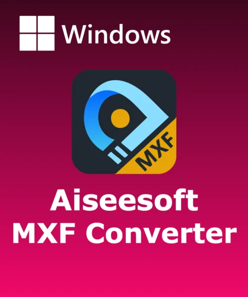 Aiseesoft MXF Converter Full Español [Mega]