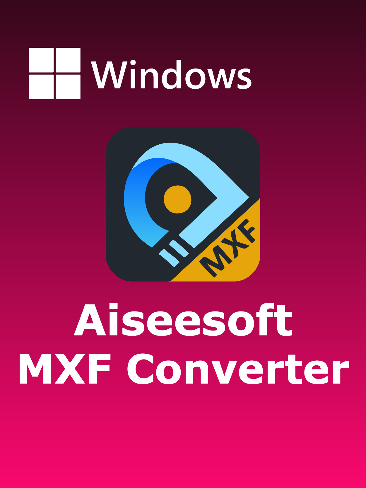Aiseesoft MXF Converter Full Español [Mega]