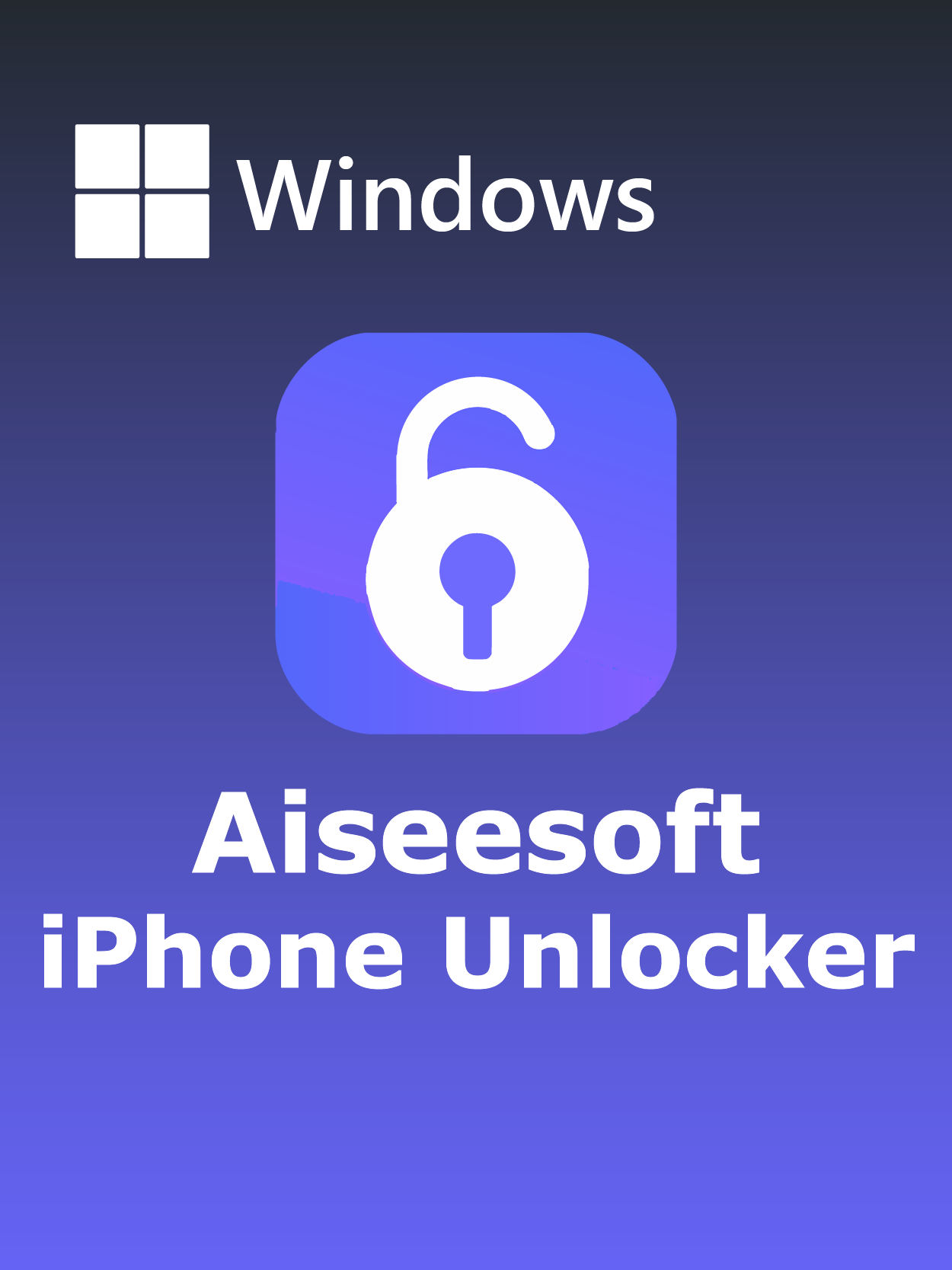Aiseesoft iPhone Unlocker Full Español [Mega]