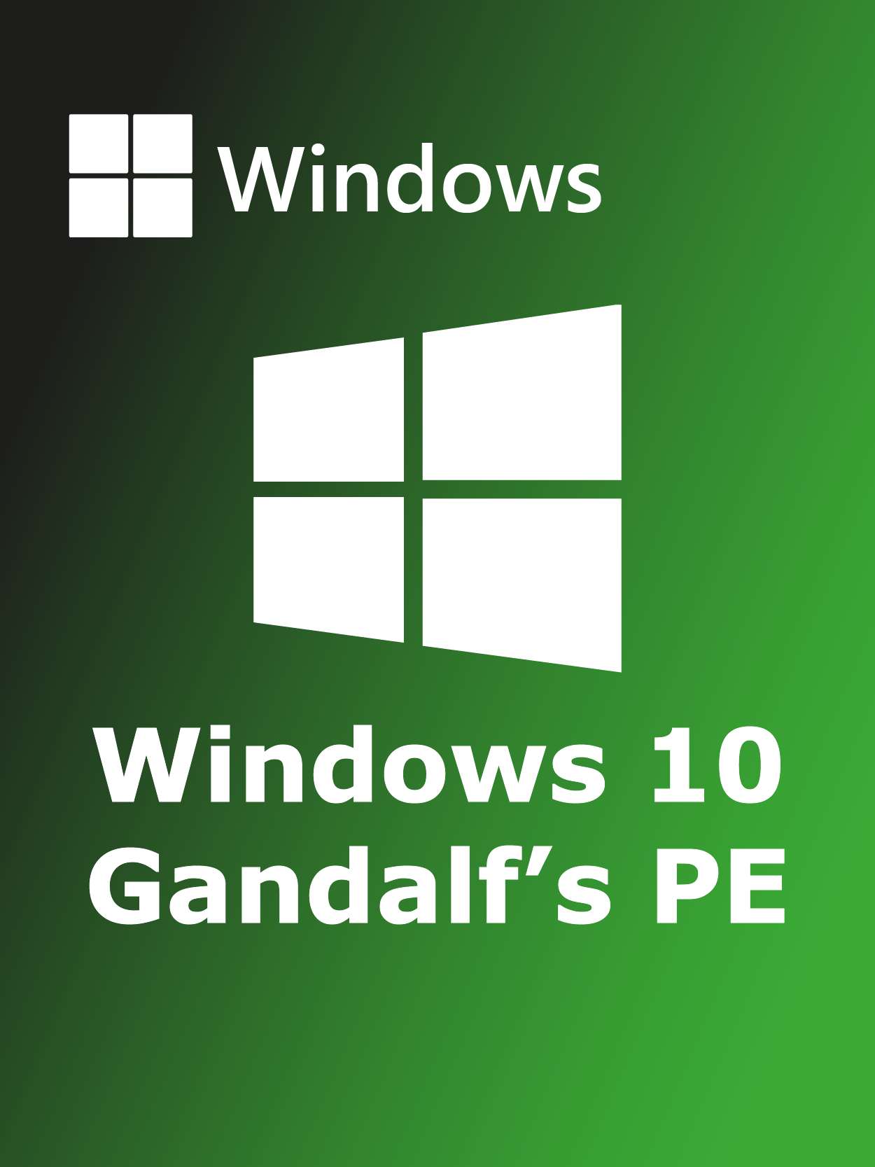 Gandalf’s Windows 10PE Full Español [Mega]