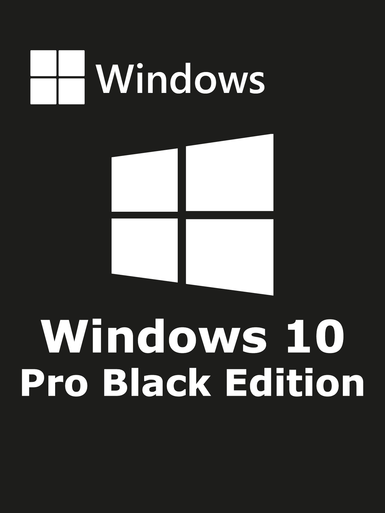 Windows 10 Pro Black Edition Full Español [Mega]