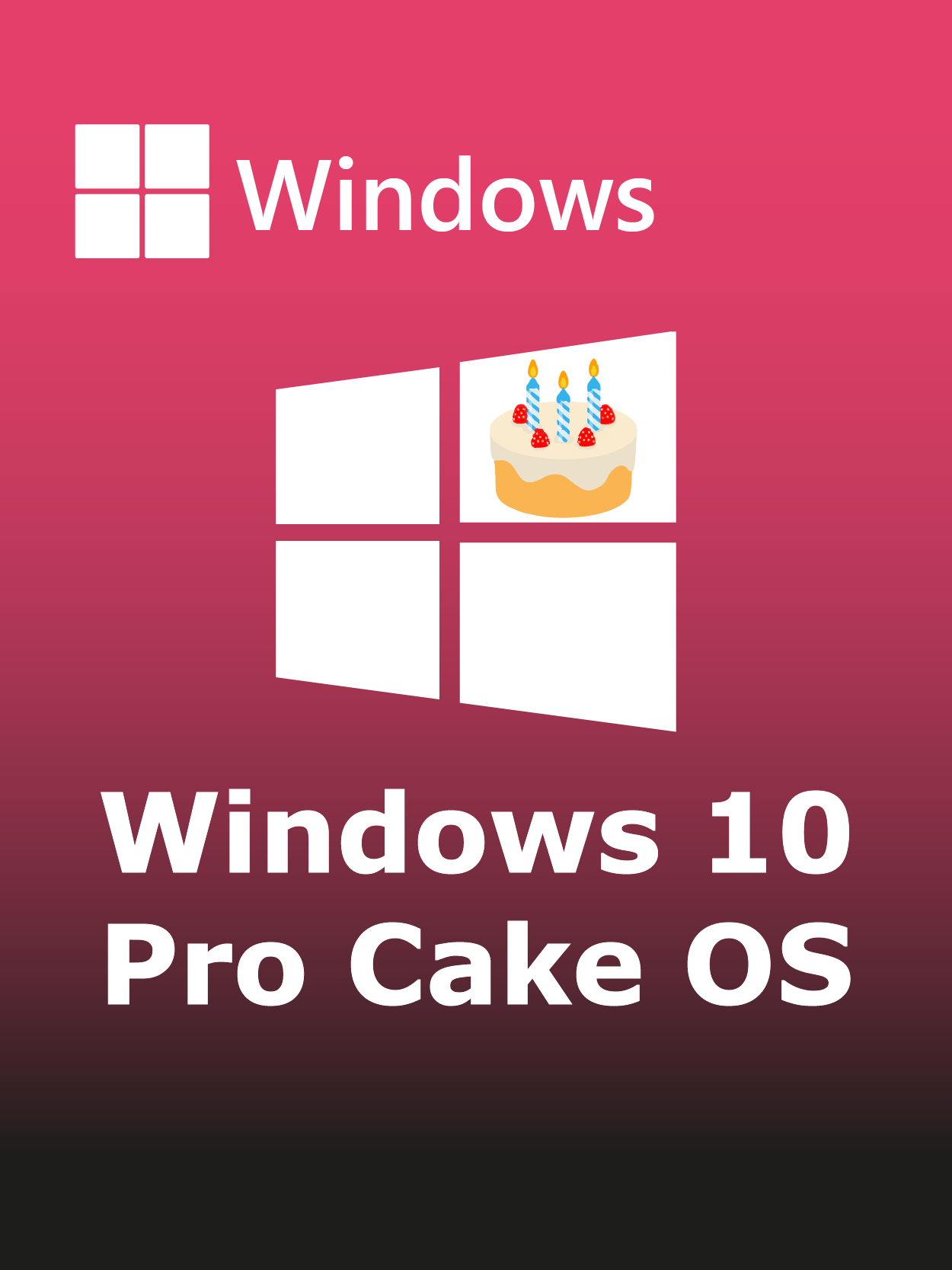 Windows 10 Pro Cake OS Full Español [Mega]