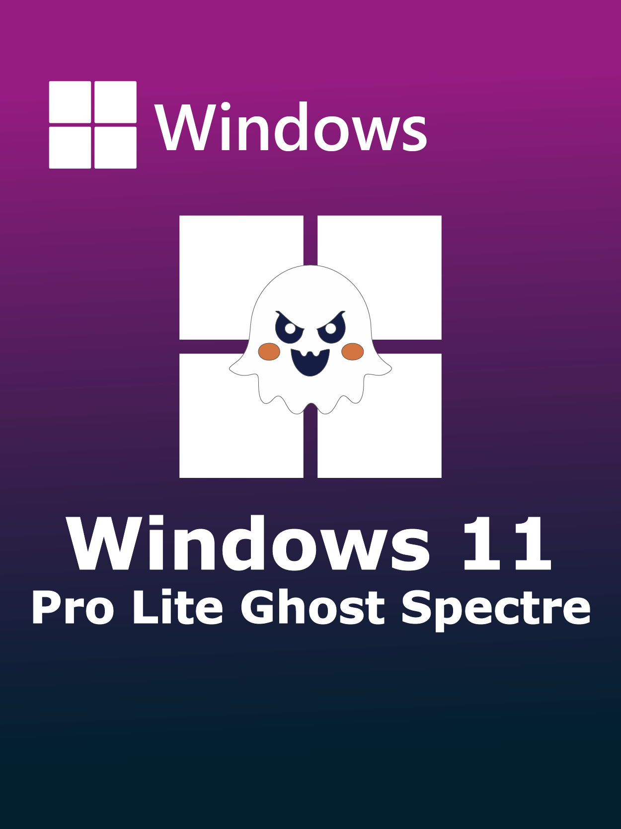Windows 11 Pro Lite 24H2 Ghost Spectre Full Español [Mega]