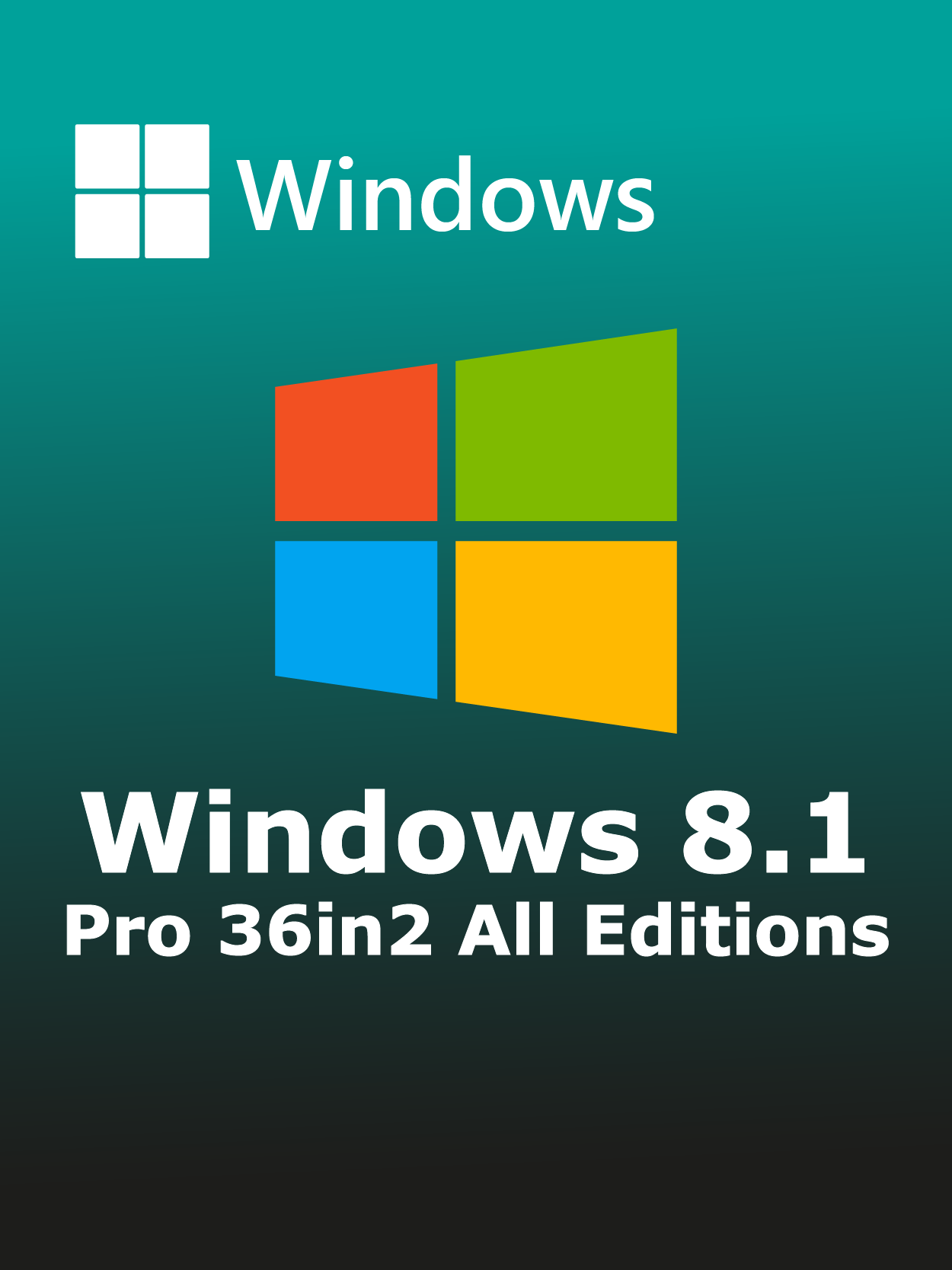 Windows 8.1 Pro (All Editions) 36in2 Full Español [Mega]