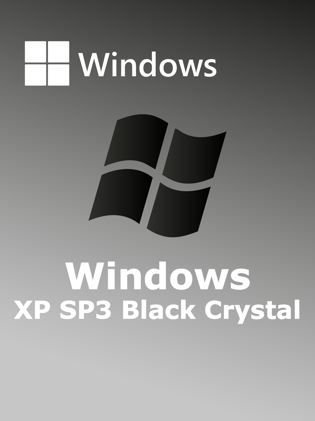 Windows XP SP3 Black Crystal Full Español [Mega]