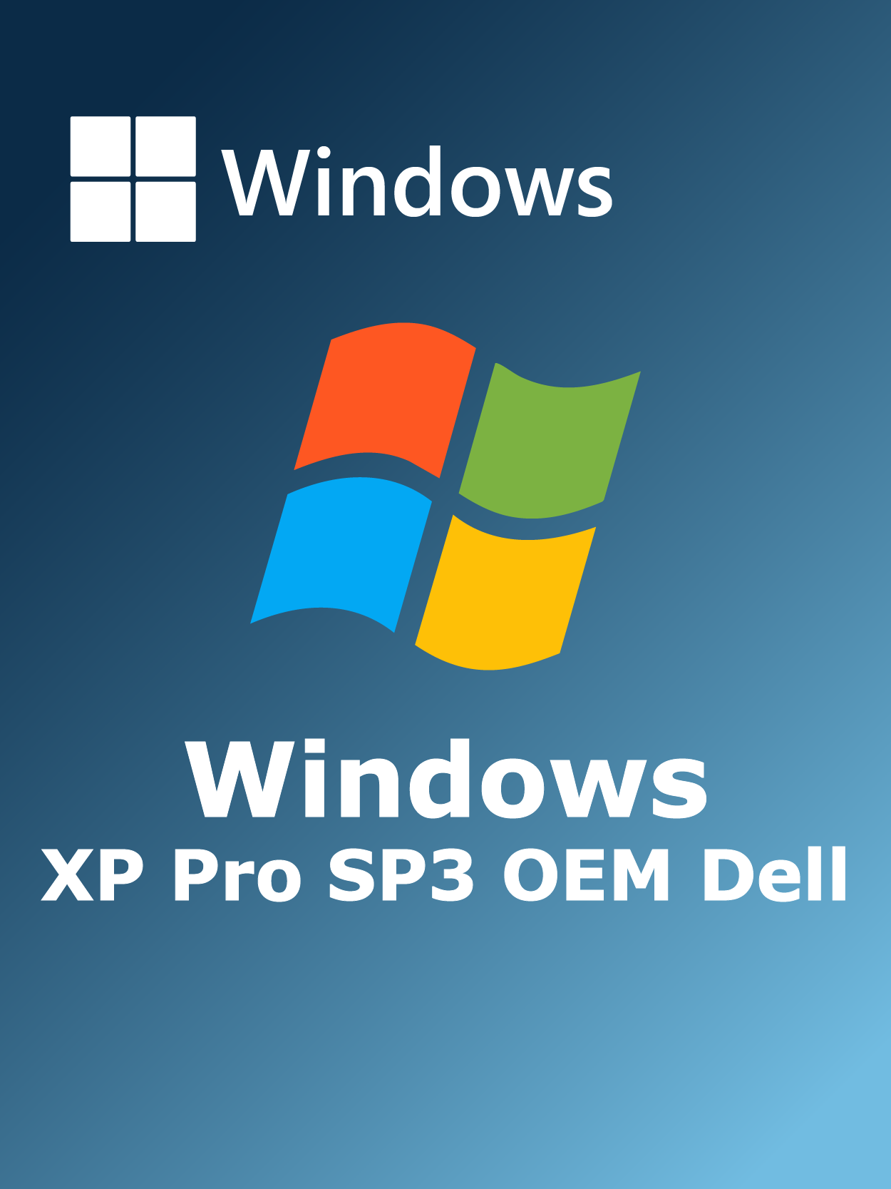Windows XP Pro SP3 OEM Dell Full Español [Mega]