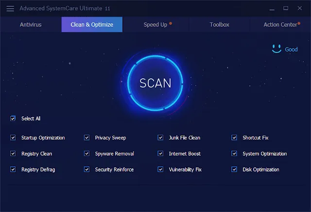 Captura Advanced SystemCare Ultimate