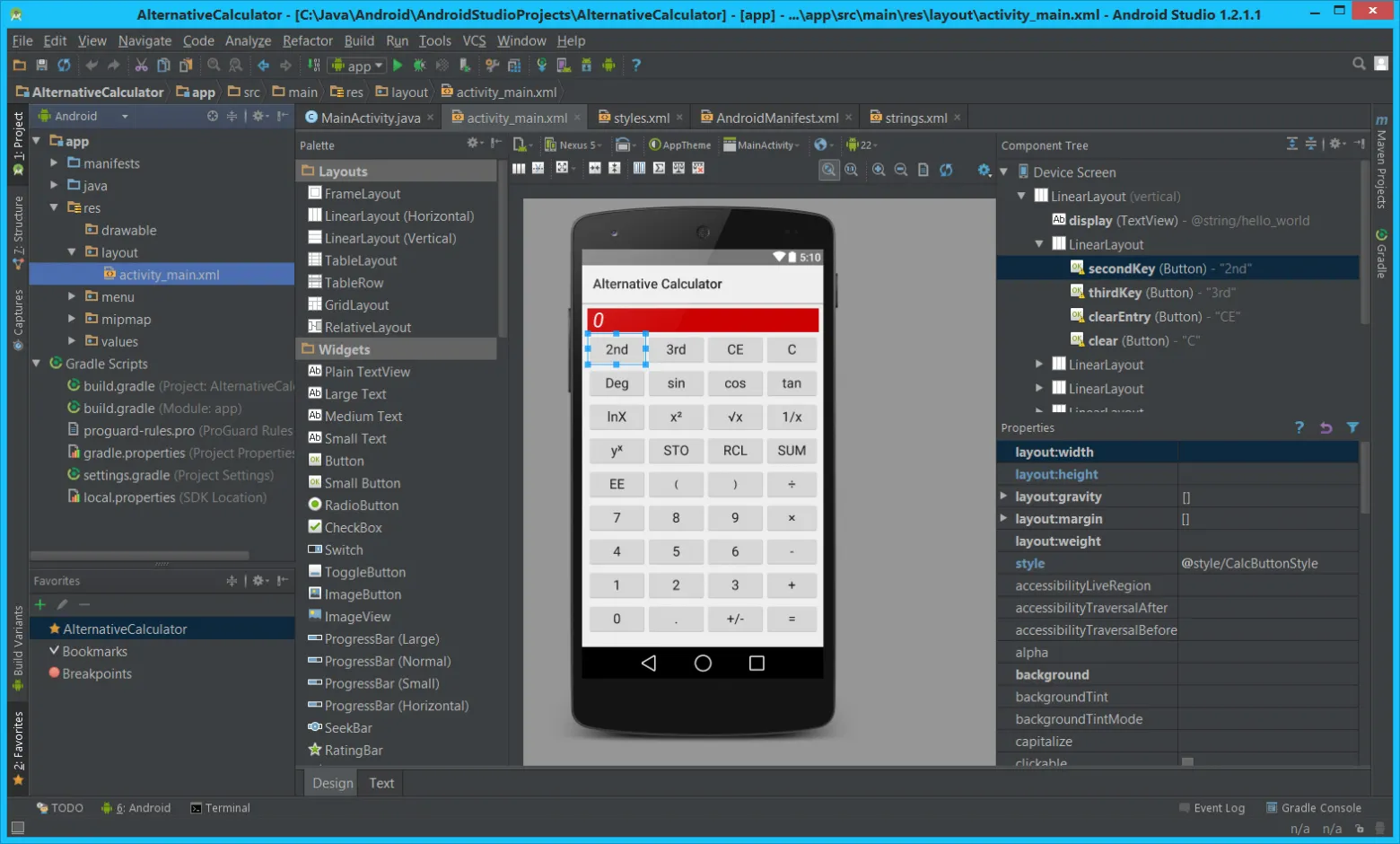Captura Android Studio