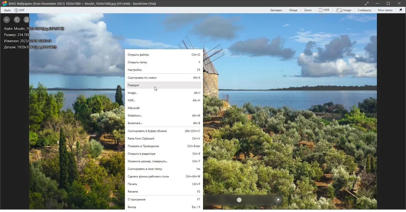 Captura BandiView Pro Honeyview