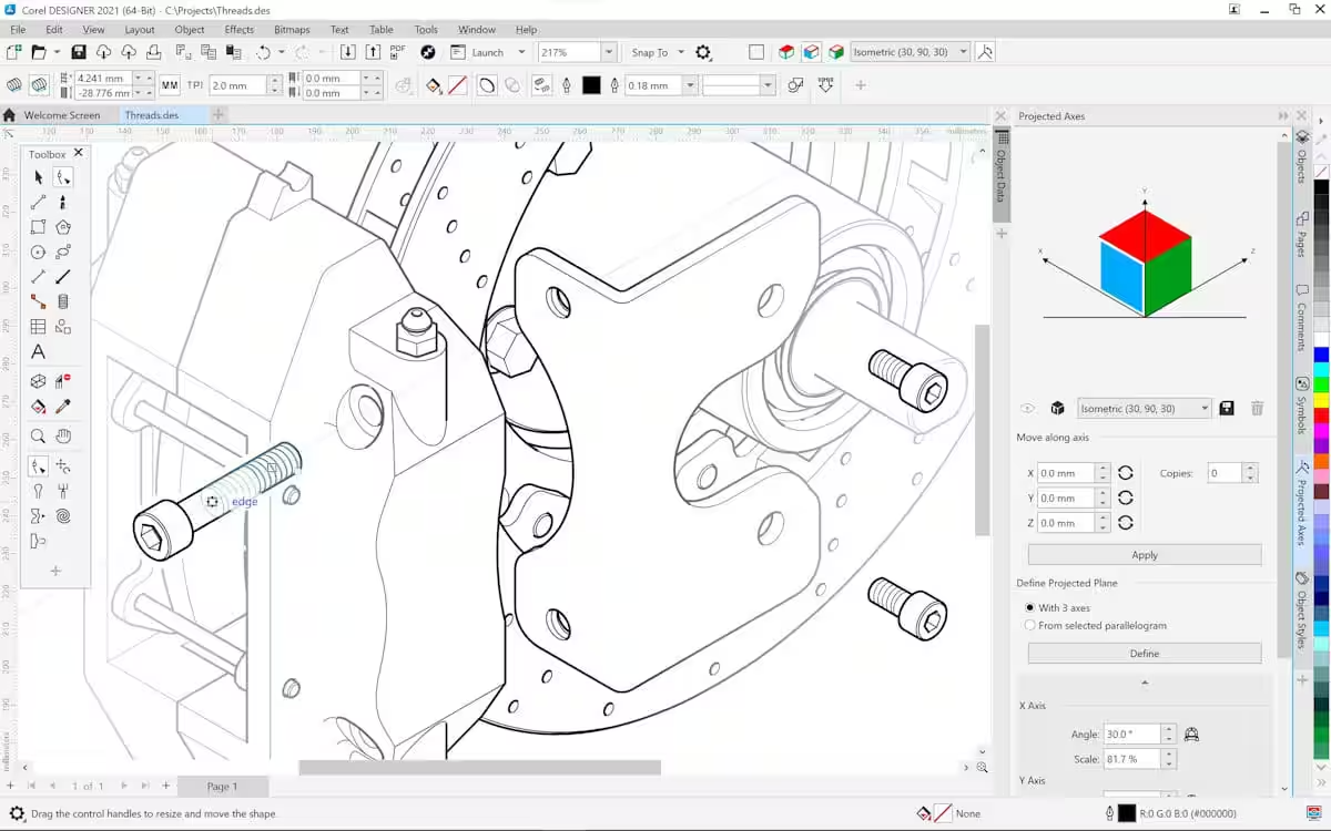 Captura CorelDRAW Technical Suite Rnsbyagl