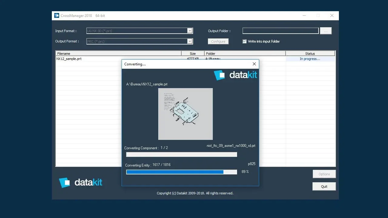 Captura DATAKIT CrossManager M4ahjezf