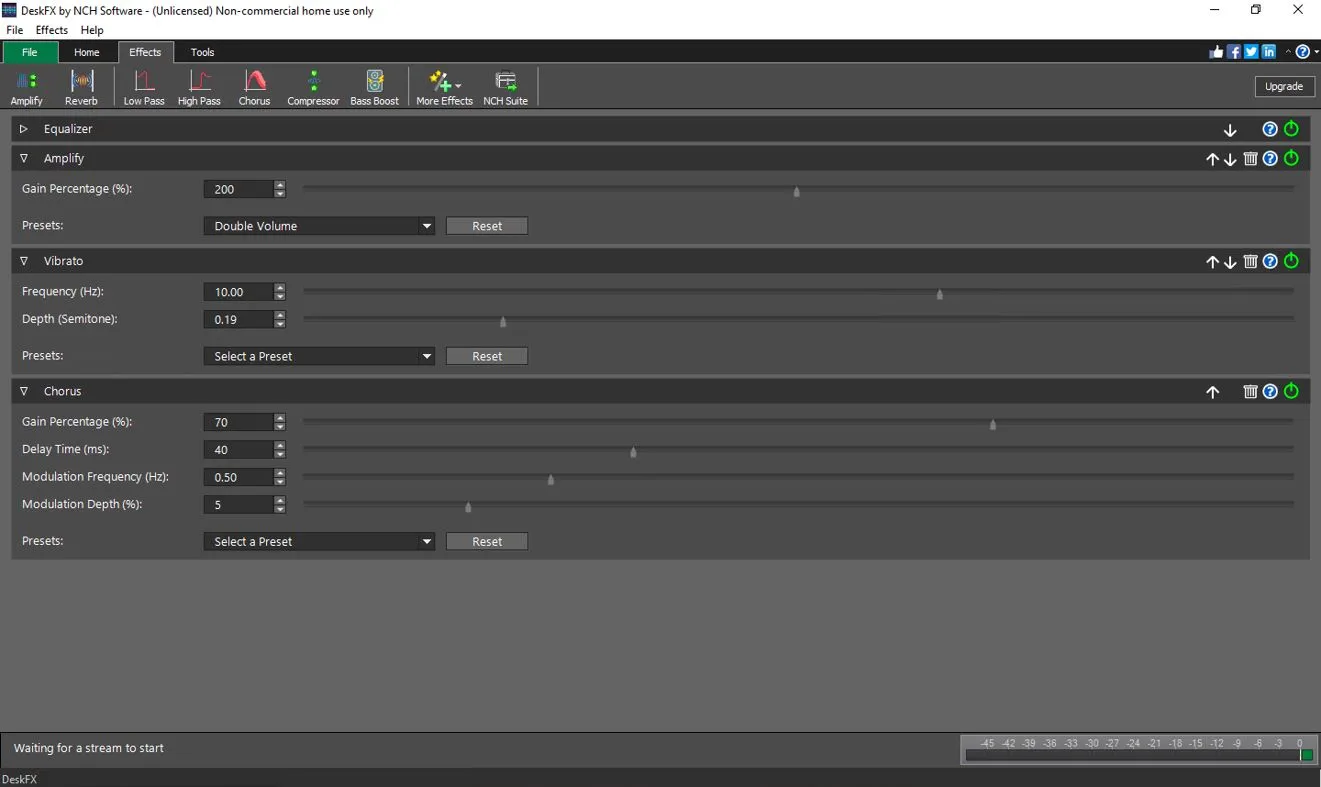 Captura DeskFX Audio Enhancer Plus