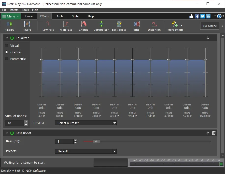 Captura DeskFX Audio Enhancer Plus