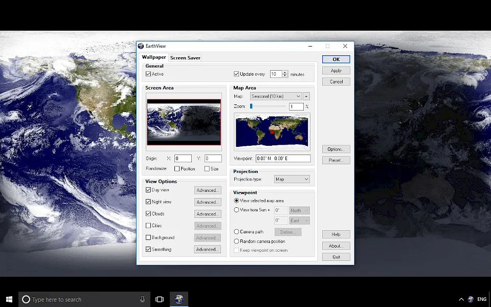 Captura DeskSoft EarthView Mftkk1wm