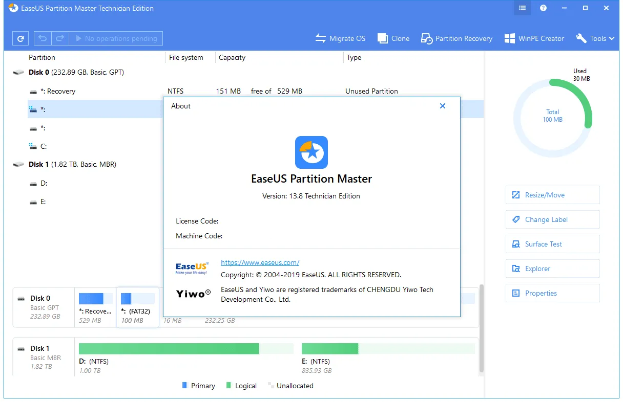 Captura EASEUS Partition Master Unlimited Edition Gs9gb0md
