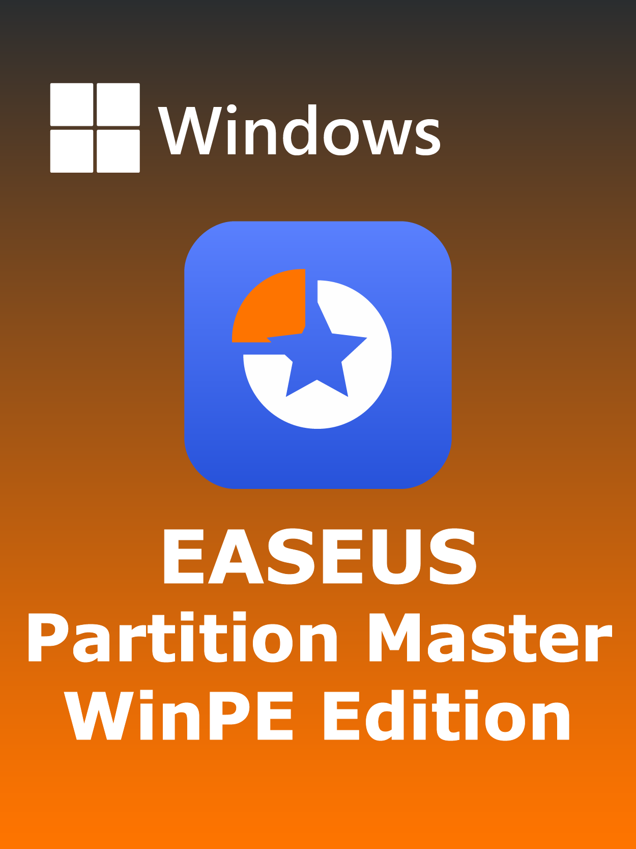 EaseUS Partition Master WinPE Edition