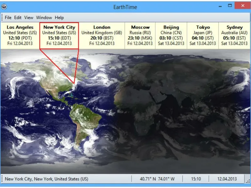 Captura EarthTime 29m7bv24