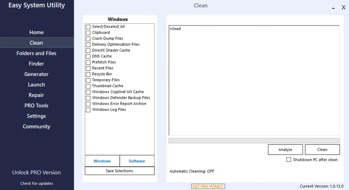 Captura Easy System Utility Pro Zlpvoep0