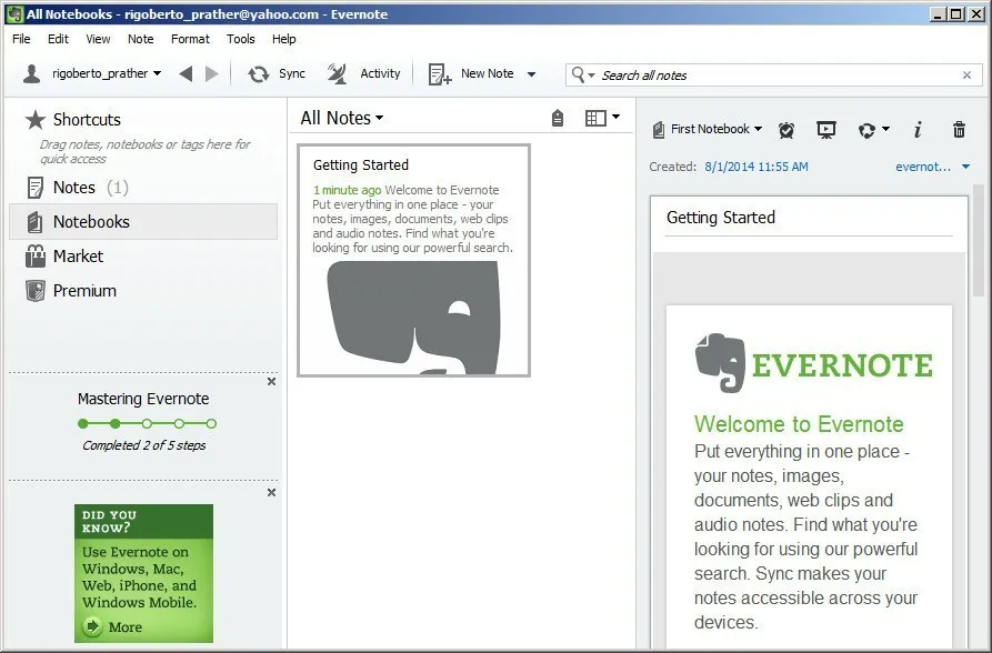 Captura Evernote