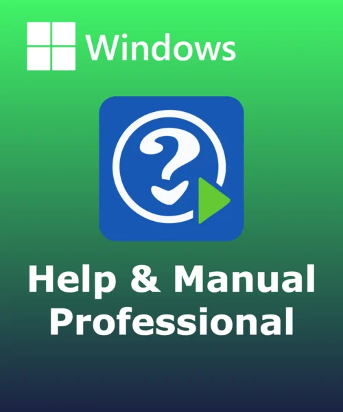 Help & Manual Professional Help & Manual Professional