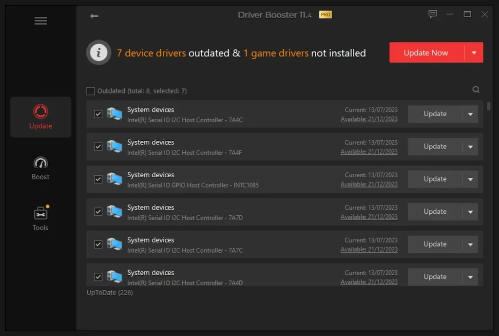Captura IObit Driver Booster Pro S56gjmuh