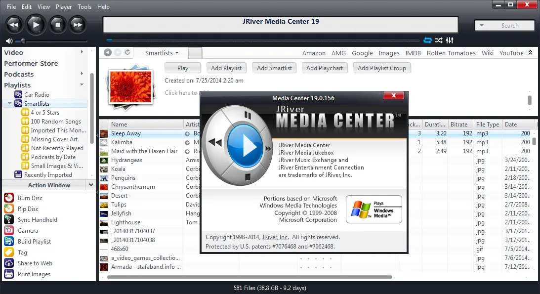 Captura JRiver Media Center Rtx1b6s7