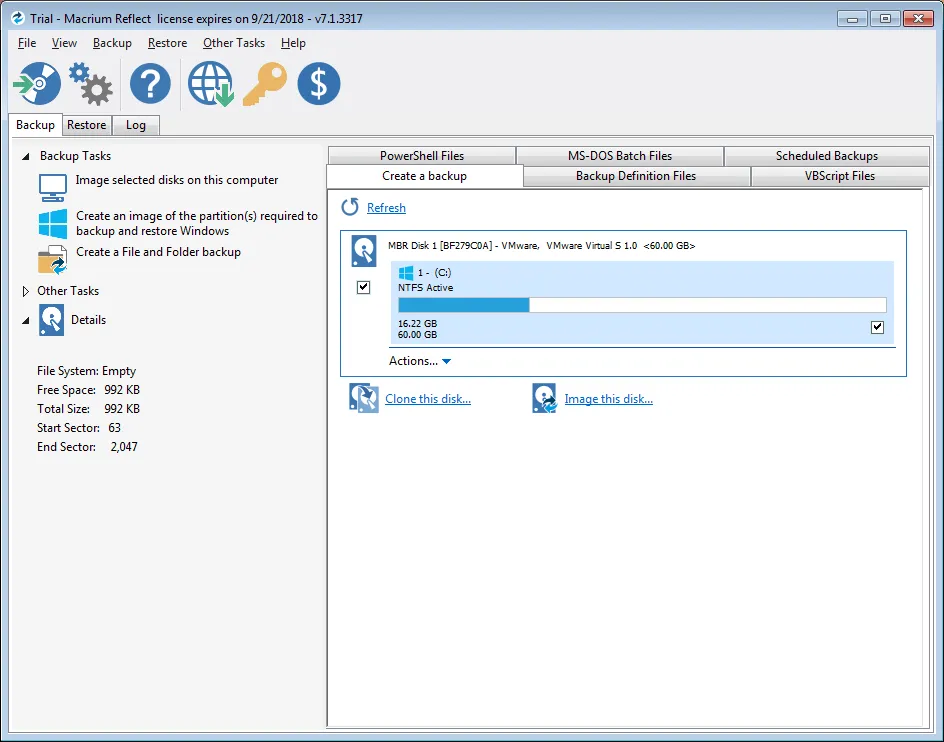 Captura Macrium Reflect Workstation Server Server Plus N6nxeuwv