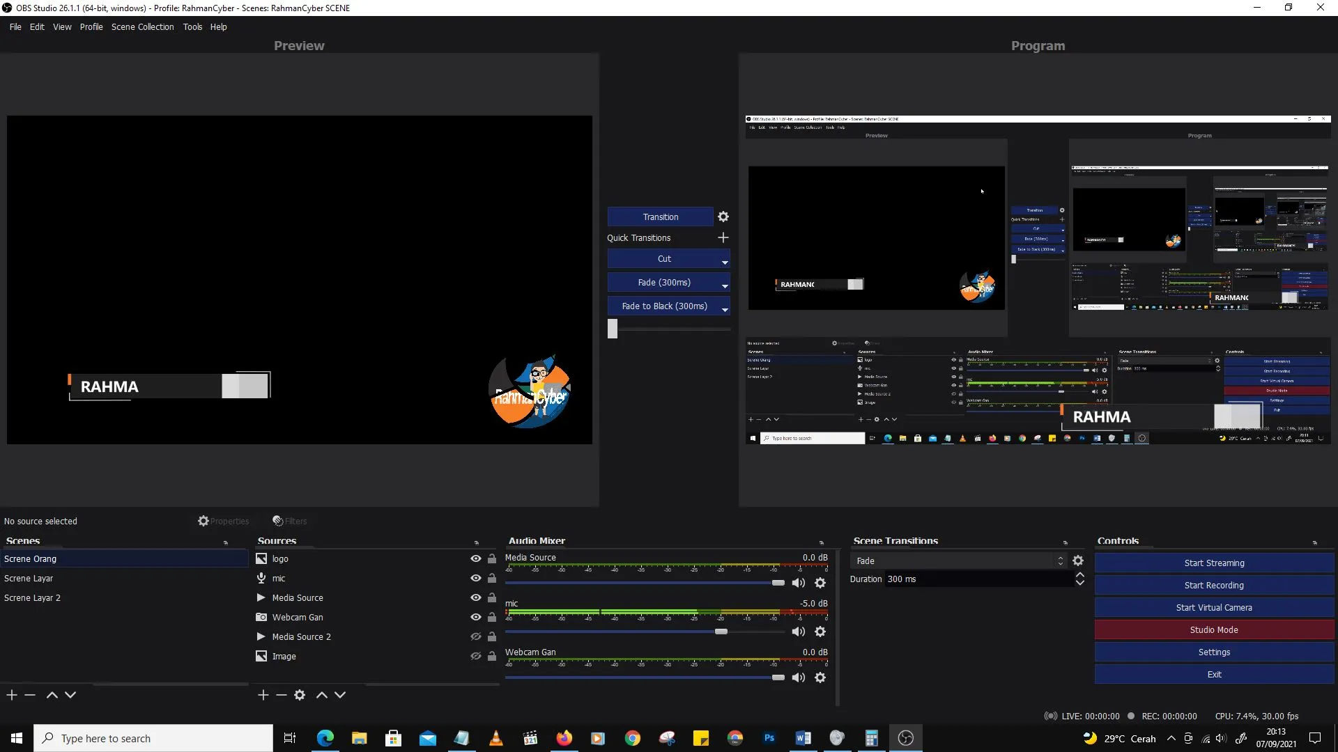 Captura OBS Studio Jordifxh