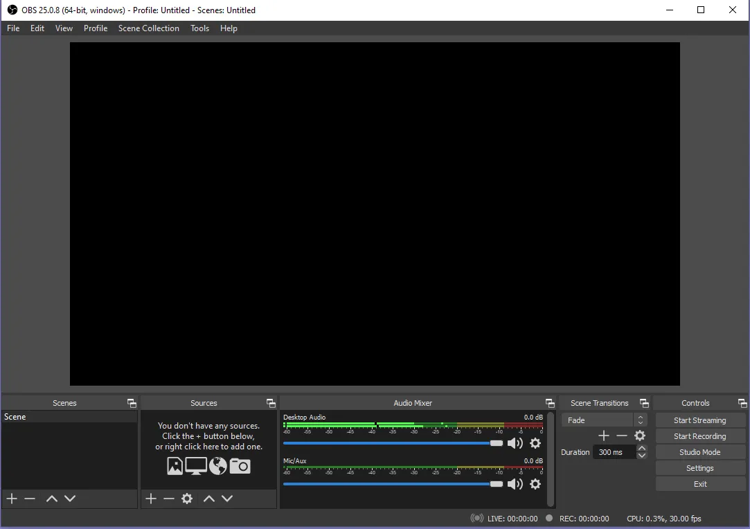 Captura OBS Studio Ybthaggh